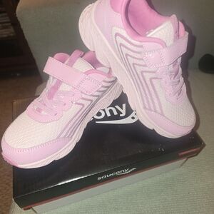 Saucony Kids Pink Sneakers